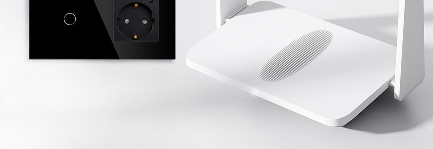 BSEED Wifi-s okos villanykapcsoló Wifi-s EU konnektorral, 157 mm