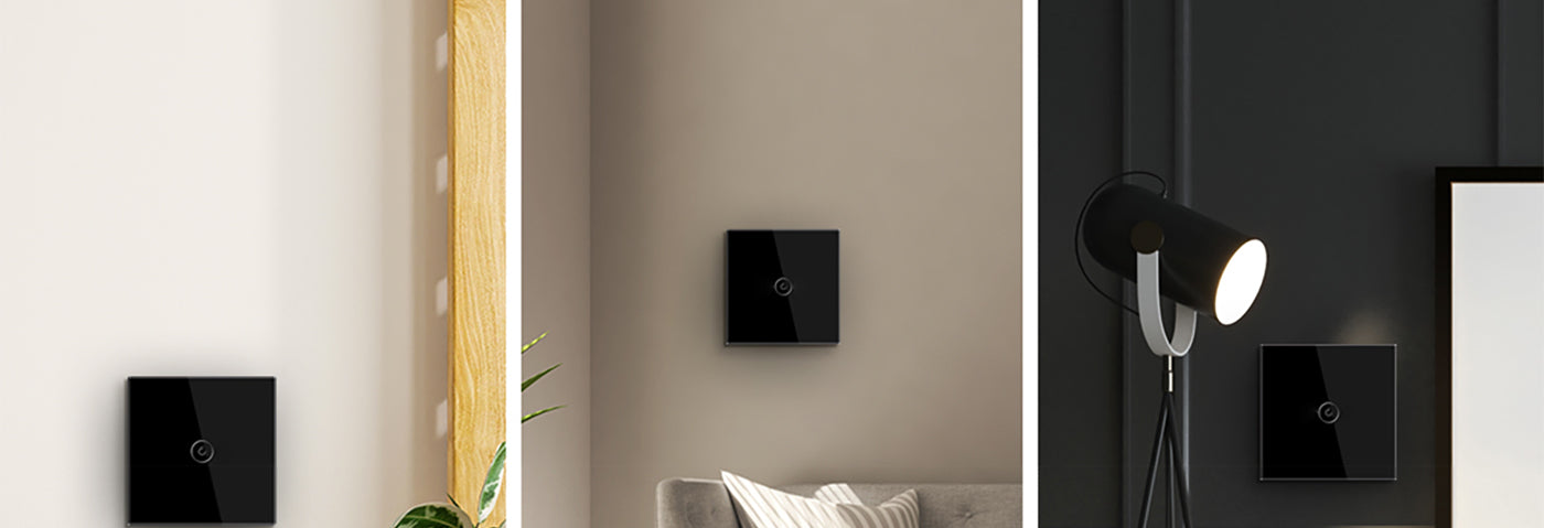 BSEED Wifi-s okos érintős villanykapcsoló (nullvezetős), 86 mm