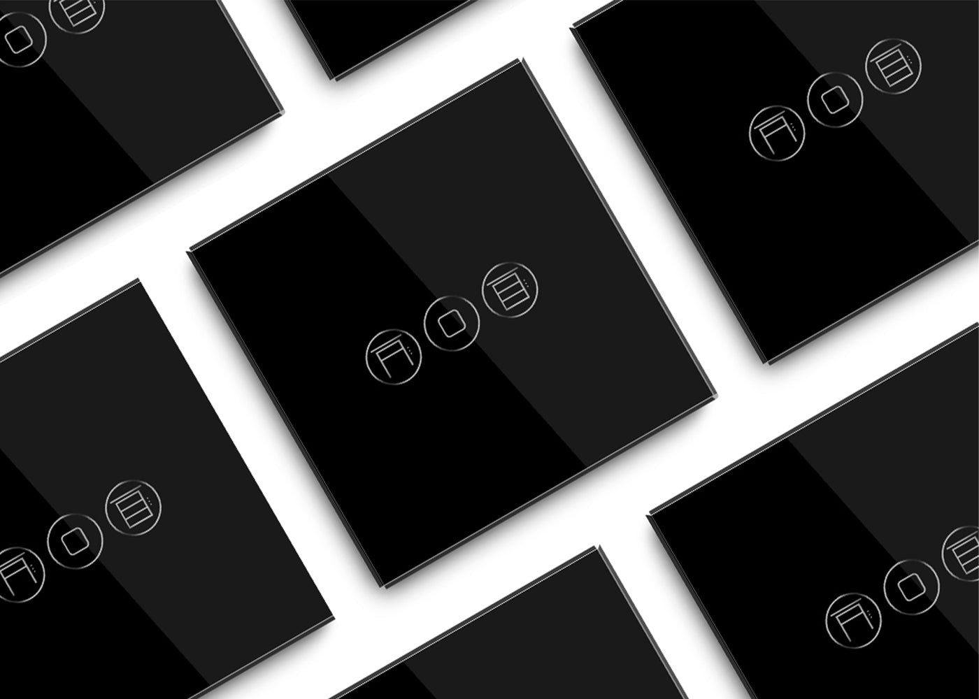 BSEED Wifi-s okos redőnykapcsoló, üveg előlap