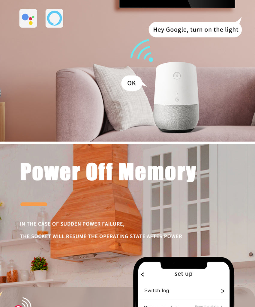 BSEED Zigbee-s érintős villanykapcsoló EU konnektorral, USB és USB-C töltővel