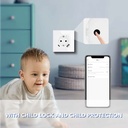BSEED Wifi-s okos EU konnektor USB és Type-C töltővel, fogyasztásméréssel 8