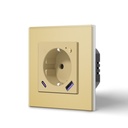 BSEED Wifi-s okos EU konnektor USB és Type-C töltővel, fogyasztásméréssel 20