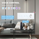 BSEED dupla Zigbee érintős villanykapcsoló EU konnektorral (nem okos), nullvezetős 2