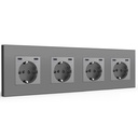 BSEED EU fali konnektor két 20W-os USB-C töltőporttal 12