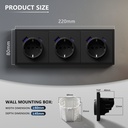 BSEED Grand EU konnektor 20W-os USB-C töltővel, körmös rögzítéssel 14
