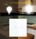 BSEED Zigbee-s érintős okos fényerő-szabályzó, üveg előlap 5