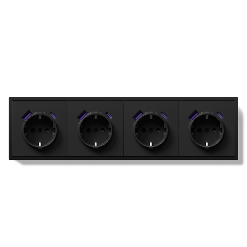 BSEED Grand EU konnektor 20W-os USB-C töltővel, körmös rögzítéssel 16