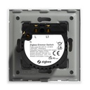 BSEED Zigbee-s érintős okos fényerő-szabályzó, üveg előlap 18
