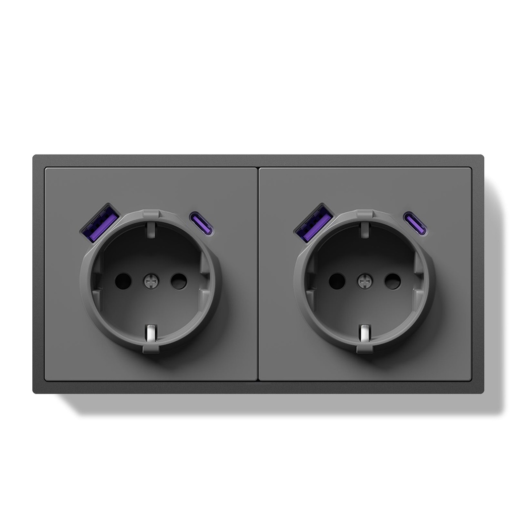 BSEED Grand EU konnektor 20W-os USB-C töltővel, körmös rögzítéssel 19
