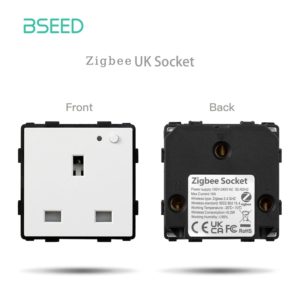 BSEED konnektorbetét (funkciómodul) EU/FR/MF szabvány, hagyományos, Wifi vagy Zigbee 5