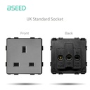 BSEED funkciómodulok (betétek): konnektor, USB-C, TV/SAT, adat- és kapcsolómodul 9