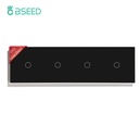 BSEED négyes üveg előlap fém kerettel, 299 mm (DIY) 5