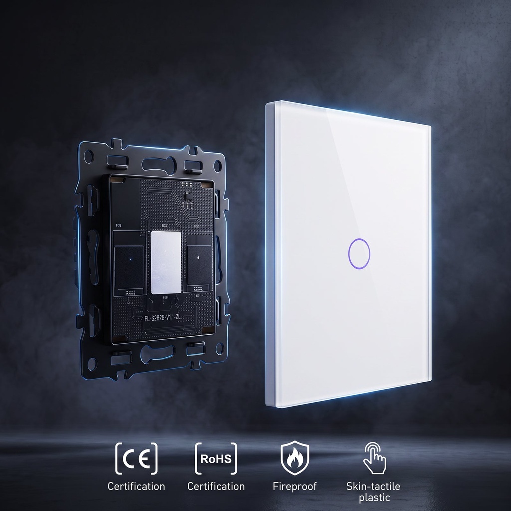 BSEED Matter Wifi-s érintős okos villanykapcsoló 5
