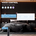 BSEED Zigbee villanykapcsoló dupla fényerő-szabályzóval, 228 mm 2