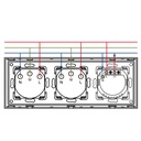 BSEED Wifi-s okos fényerő-szabályzó EU konnektorral, 228 mm, fehér 9