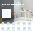 BSEED Wifi-s okos villanykapcsoló nullvezeték nélkül, többhelyes vezérléssel 1