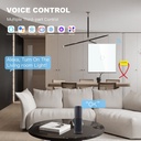 BSEED Wifi-s okos villanykapcsoló nullvezeték nélkül, többhelyes vezérléssel 2