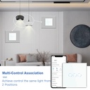 BSEED Wifi-s okos villanykapcsoló nullvezeték nélkül, többhelyes vezérléssel 3