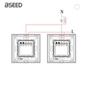 BSEED Wifi-s okos villanykapcsoló nullvezeték nélkül, többhelyes vezérléssel 11