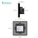 BSEED Wifi-s okos villanykapcsoló nullvezeték nélkül, többhelyes vezérléssel 12