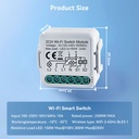 BSEED Wifi-s okos függöny- és redőnyvezérlő modul 3