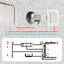 BSEED Wifi-s okos függöny- és redőnyvezérlő modul 6