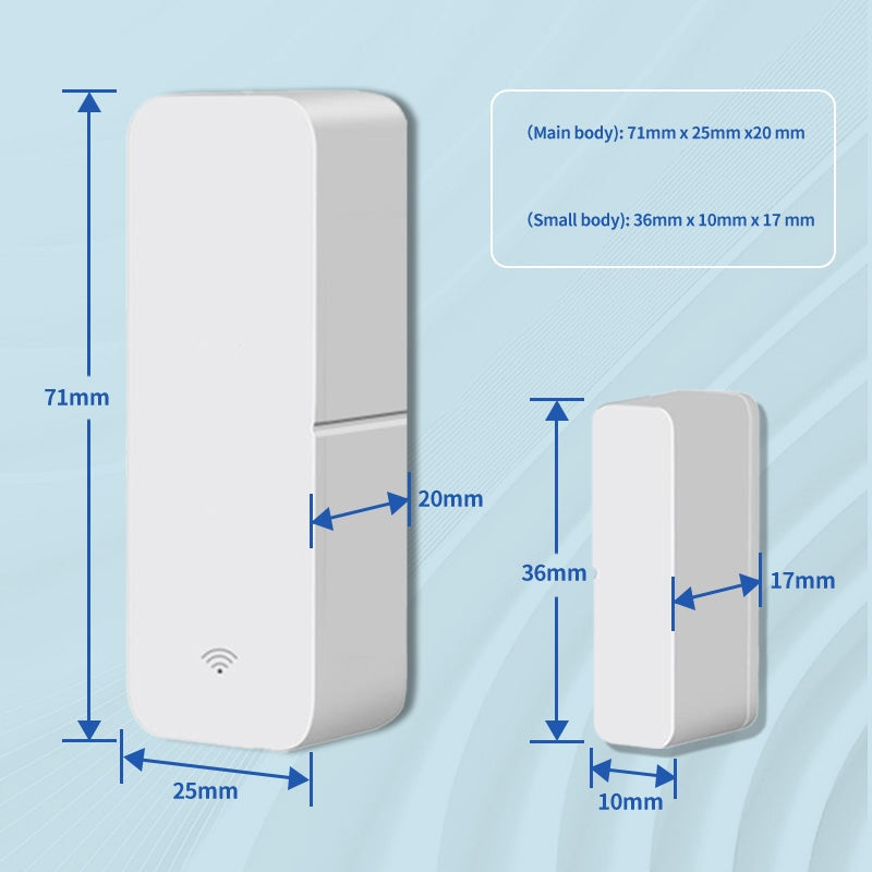 BSEED Wifi és Zigbee okosérzékelők – ajtó-, füst-, víz-, mozgás- és gázérzékelő 3
