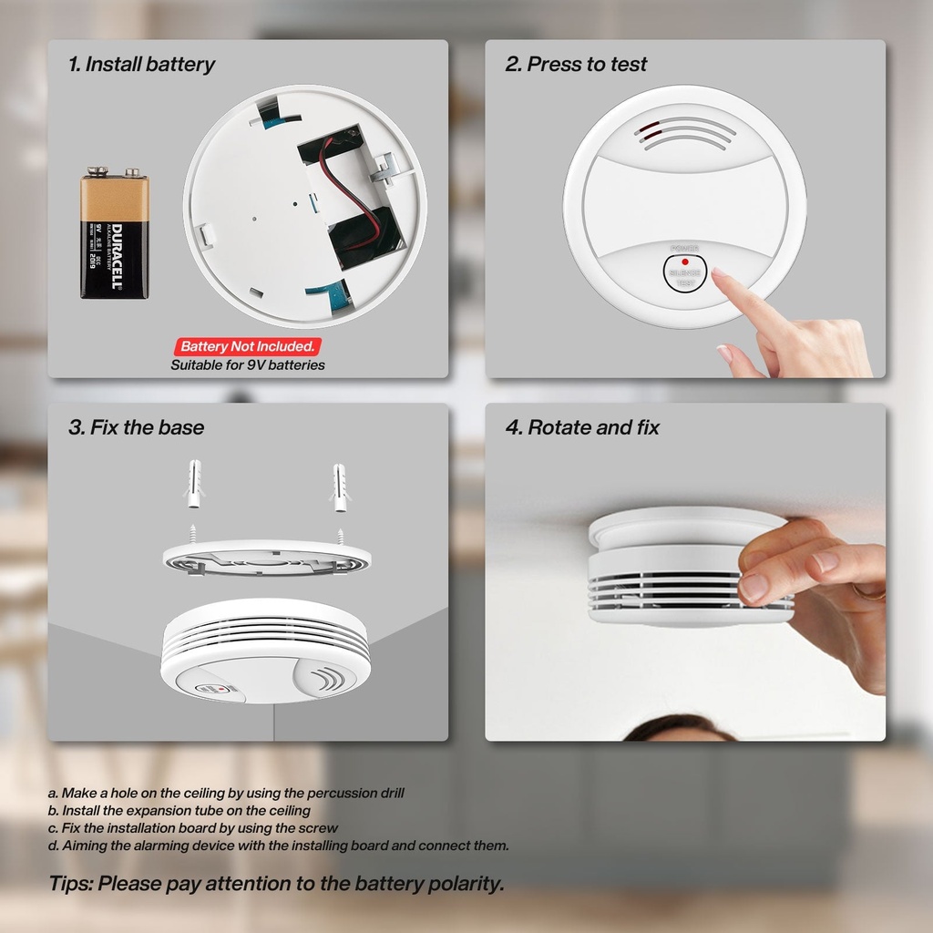 BSEED Wifi és Zigbee okosérzékelők – ajtó-, füst-, víz-, mozgás- és gázérzékelő 9