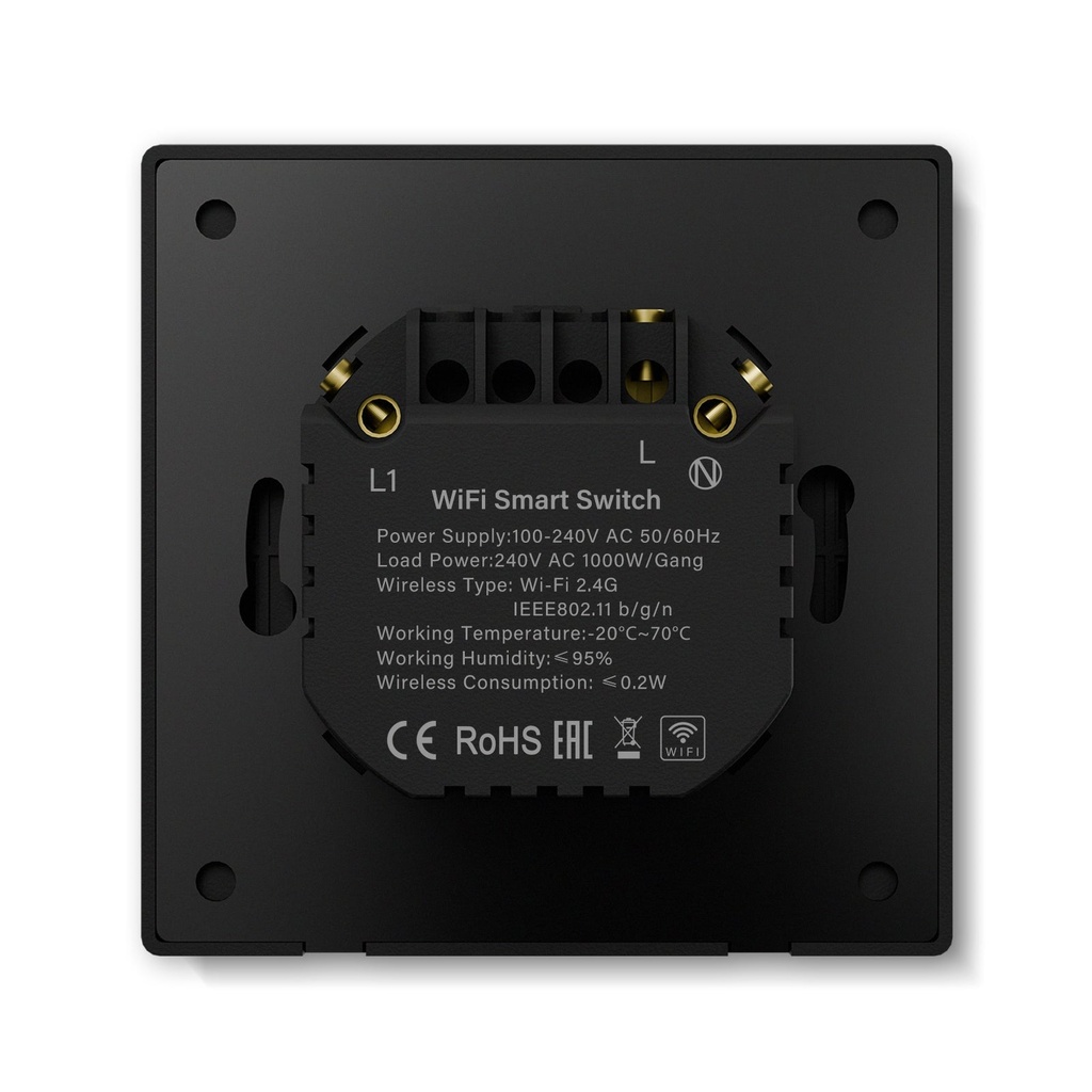 BSEED Scale Zigbee okos villanykapcsoló, nullvezeték nélküli 12