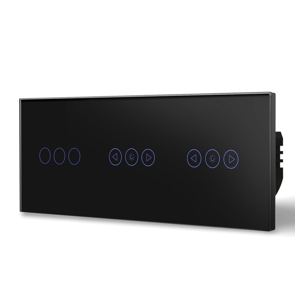 BSEED Zigbee villanykapcsoló dupla fényerő-szabályzóval, 228 mm 14
