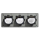 BSEED Zigbee villanykapcsoló dupla fényerő-szabályzóval, 228 mm 15