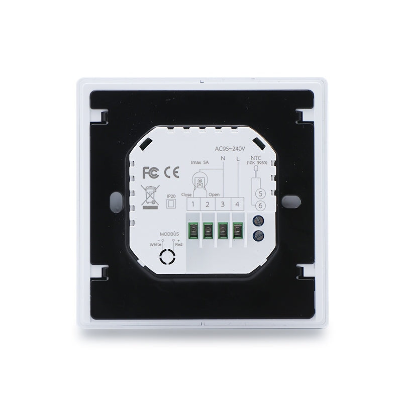 BSEED Matter Wifi-s okos termosztát forgatógombbal, padlófűtéshez és kazánhoz 7