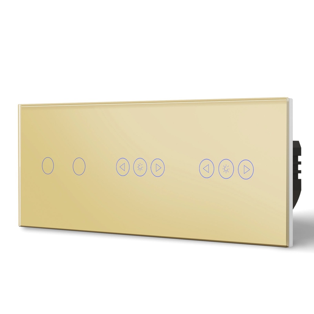 BSEED Zigbee villanykapcsoló dupla fényerő-szabályzóval, 228 mm 18