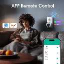 BSEED Wifi-s okos konnektor adapter időzítővel, Alexa és Google kompatibilis 3