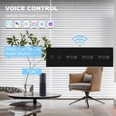 BSEED Wifi-s villanykapcsoló tripla redőnykapcsolóval, 299 mm 6