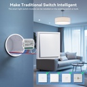 BSEED Wifi-s okos kapcsolómodul villanykapcsolóhoz, 2–4 csatornás 2