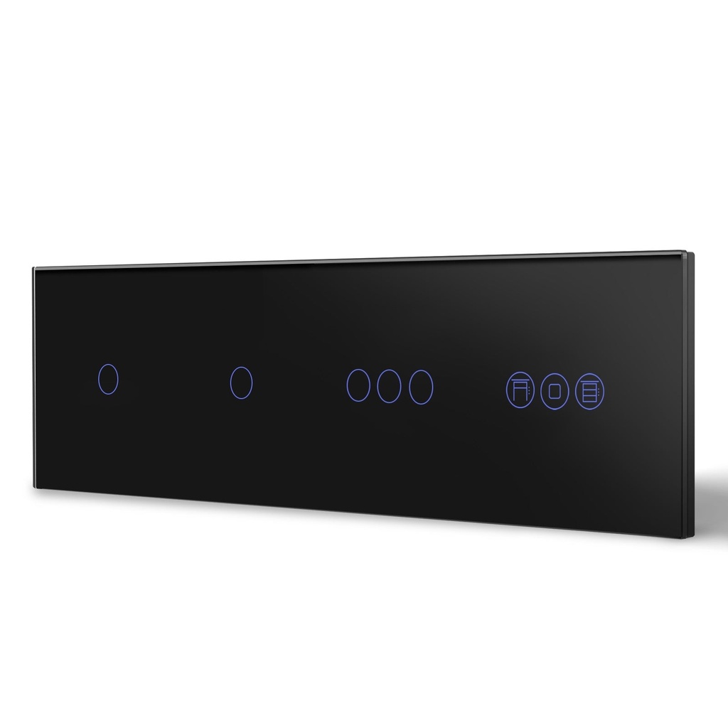 BSEED Wifi-s hármas villanykapcsoló redőnykapcsolóval, 299 mm 13