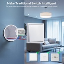 BSEED Wifi-s okos kapcsolómodul villanykapcsolóhoz, 2–4 csatornás 19