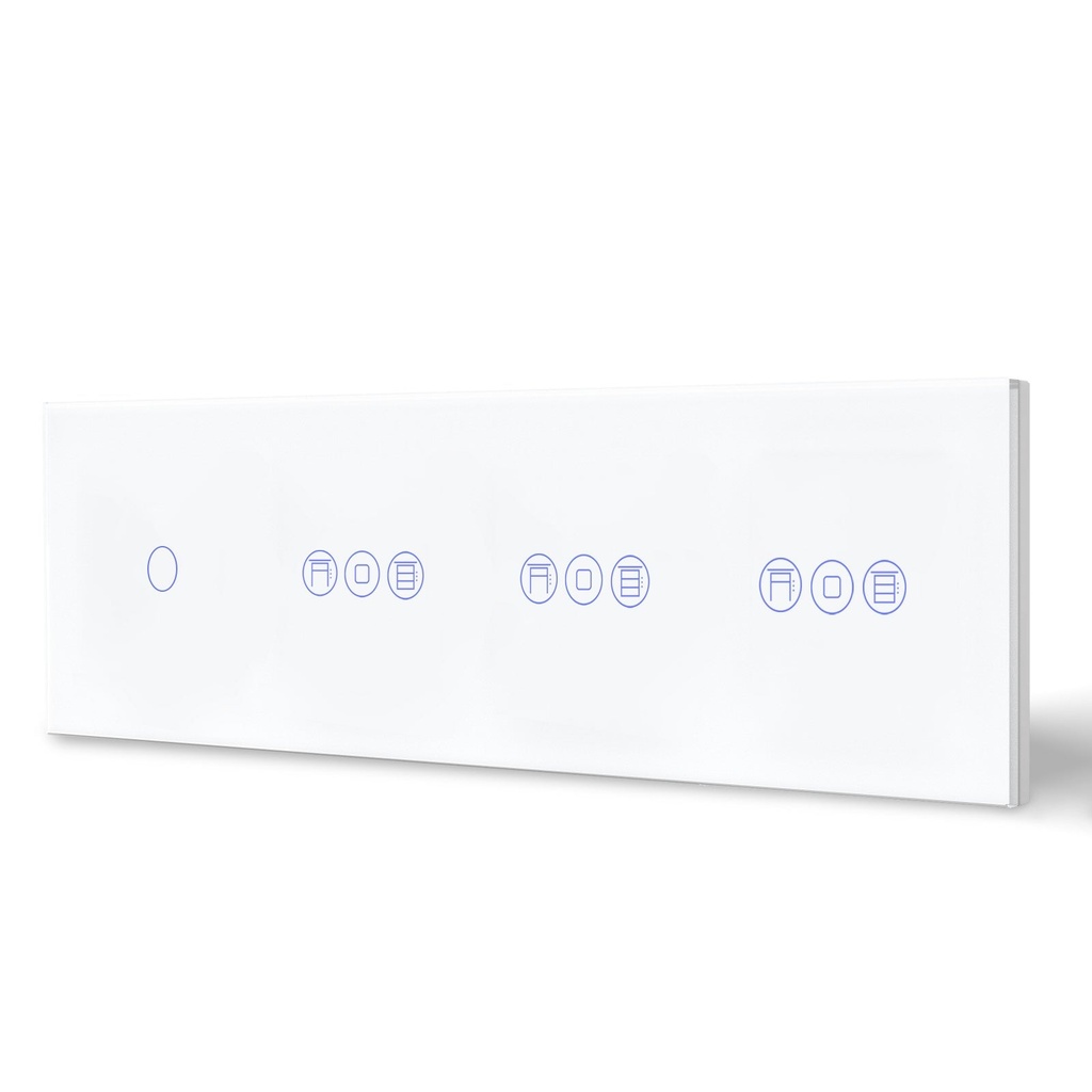 BSEED Wifi-s villanykapcsoló tripla redőnykapcsolóval, 299 mm 15