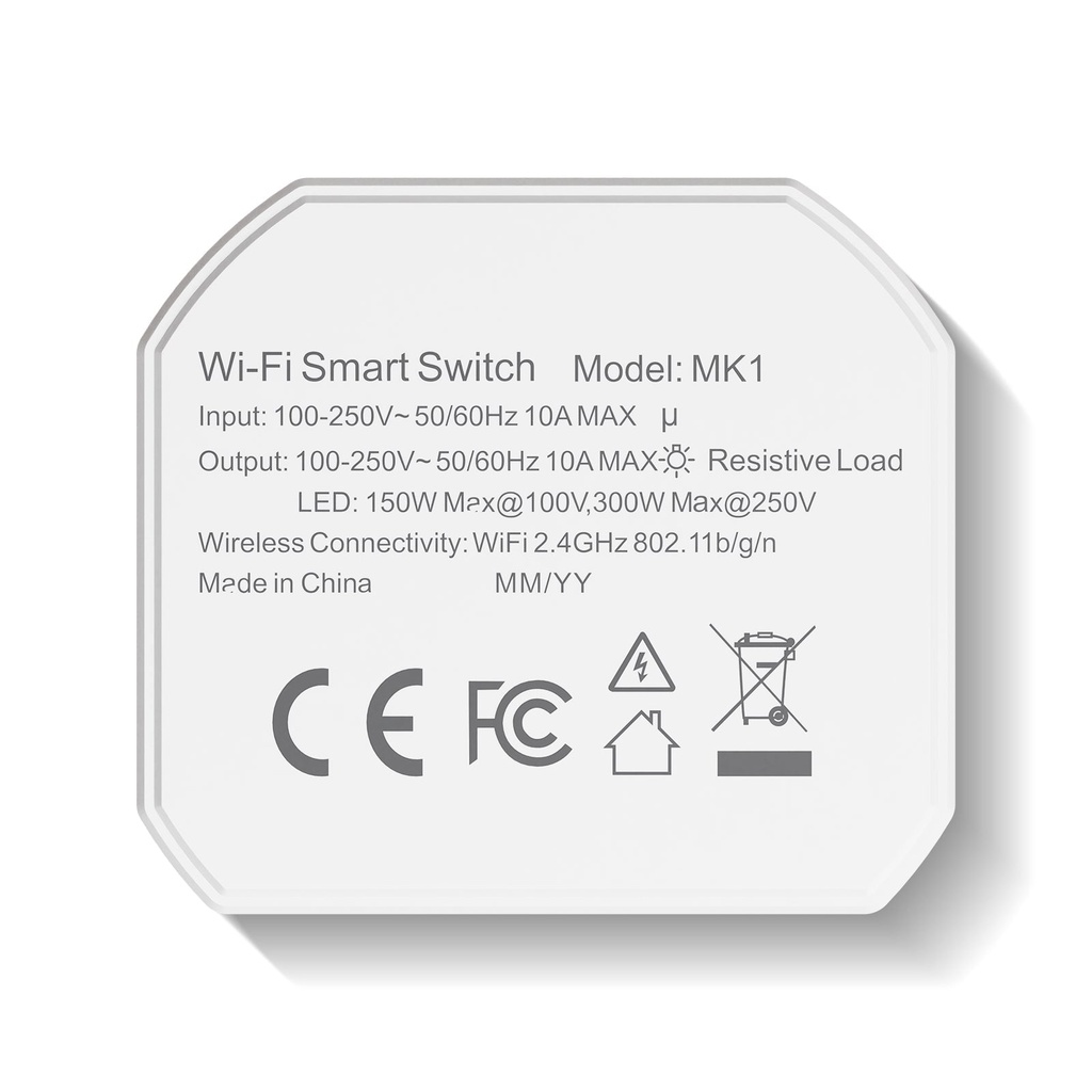 BSEED Wifi-s okos kapcsolómodul, Tuya kompatibilis 11