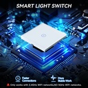 BSEED Wifi-s okos érintős villanykapcsoló (nullvezetős), 86 mm 4