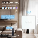 BSEED Wifi-s okos függönykapcsoló, üveg előlap 2
