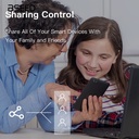 BSEED Wifi-s okos függönykapcsoló, üveg előlap 7