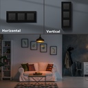 BSEED Zigbee okos villanykapcsoló dupla redőnykapcsolóval, nullvezetős 1