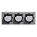BSEED hármas Zigbee érintős villanykapcsoló, nullvezeték nélküli, 228 mm 12