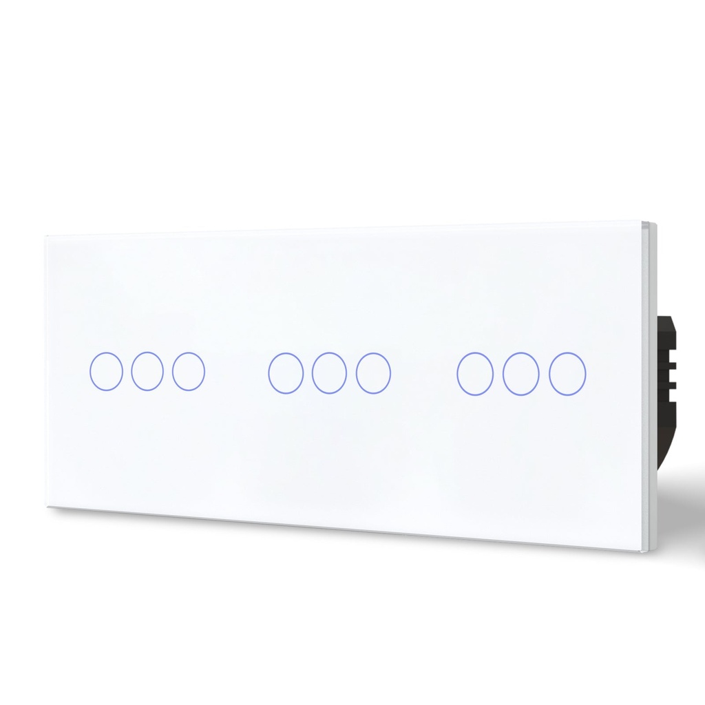BSEED hármas Zigbee érintős villanykapcsoló, nullvezeték nélküli, 228 mm 15