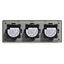 BSEED hármas Zigbee érintős villanykapcsoló, nullvezeték nélküli, 228 mm 18
