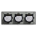 BSEED hármas Zigbee érintős villanykapcsoló, nullvezeték nélküli, 228 mm 20
