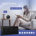 BSEED hármas Zigbee-s okos villanykapcsoló (nullvezetékes), átjáróval 7