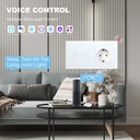 BSEED Zigbee érintős villanykapcsoló hagyományos EU konnektorral, 157 mm 2